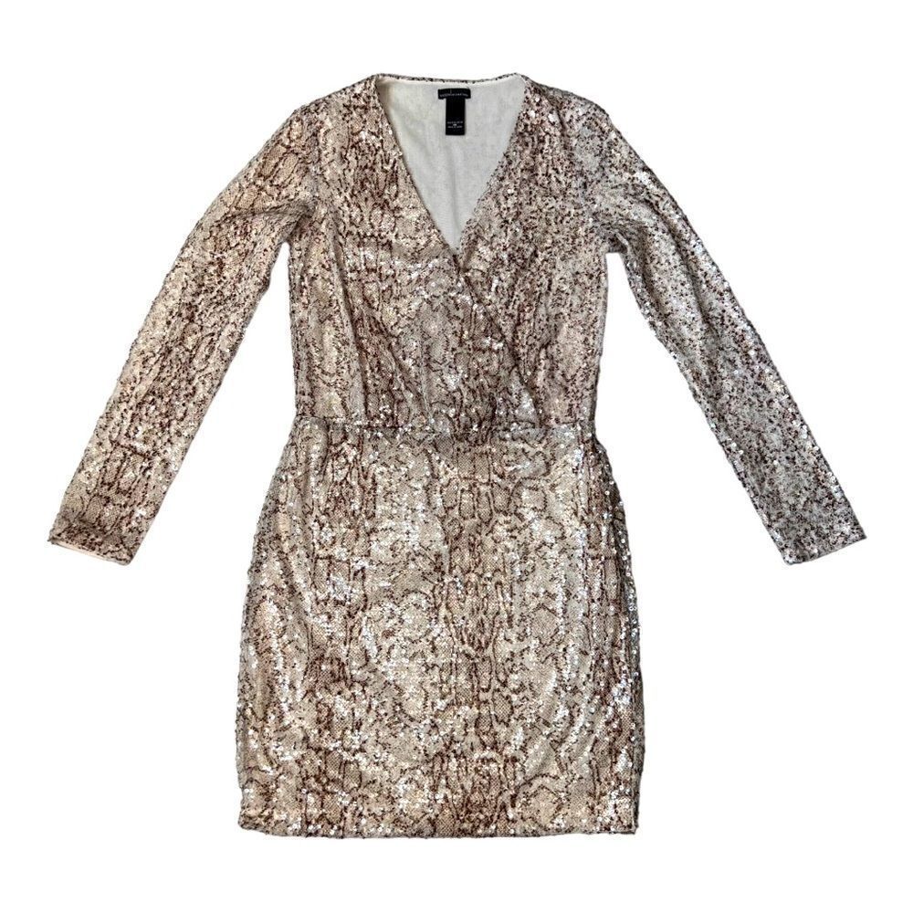 Moda Internacional Sequined Python Snake Skin Pri… - image 6